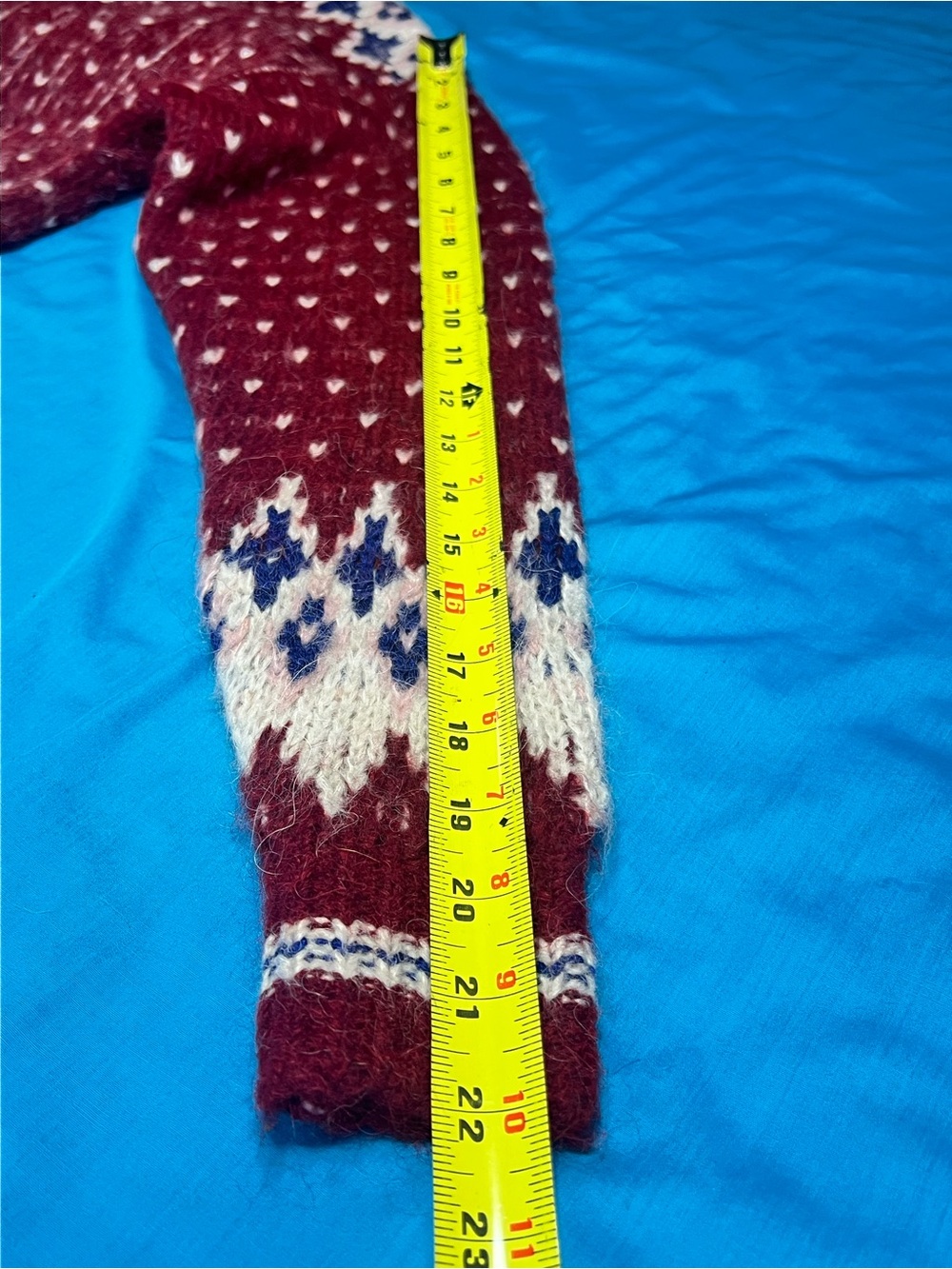 Rag & Bone Alpaca Blend Fair Isle Nordic Sweater XS - Picture 10 of 12